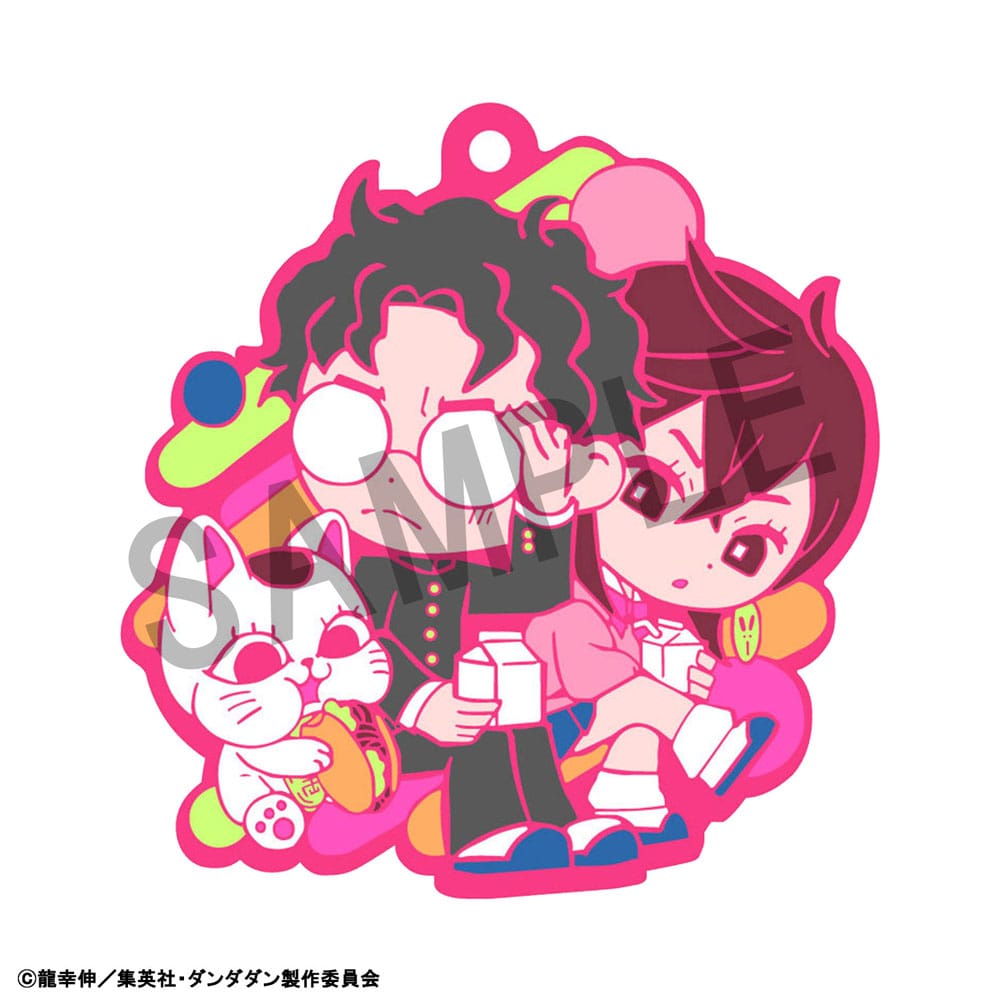 Dandadan Rubber Mascot Buddycolle Gummi-Anhänger Vol. 2 7 cm Blind Box Sortiment (6)