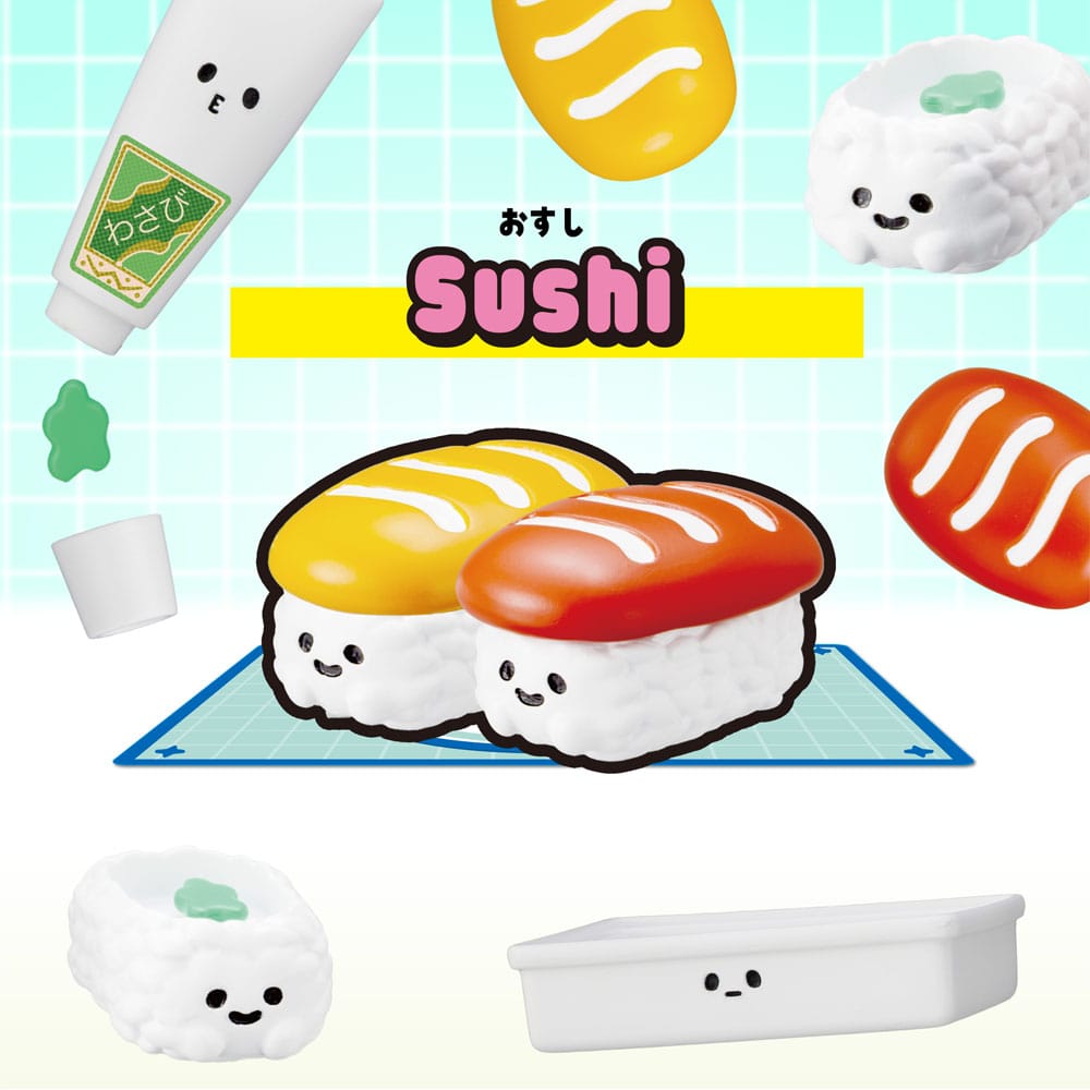 Recipeeez Sammelfiguren Menu 01 3 cm Sortiment (4)