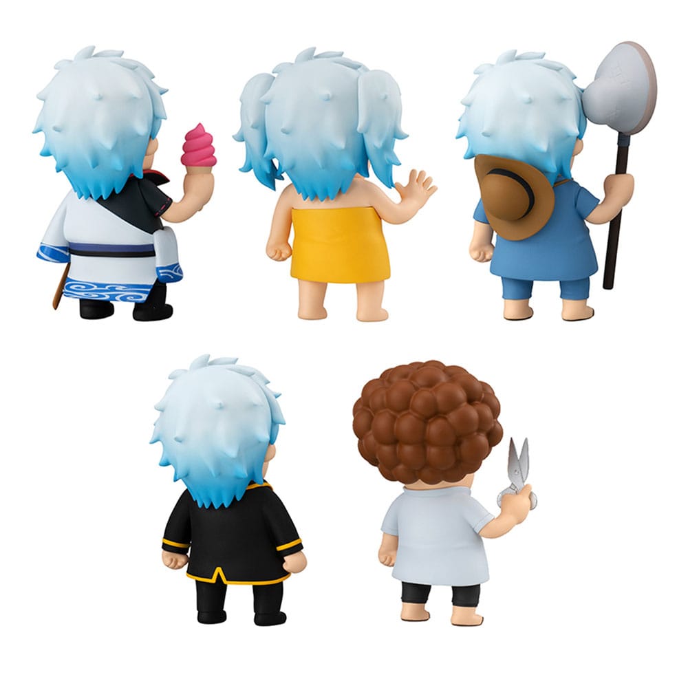 Gintama x Okawabukubu Sammelfiguren We love Ginsan 10 cm Blind Box Sortiment (6)