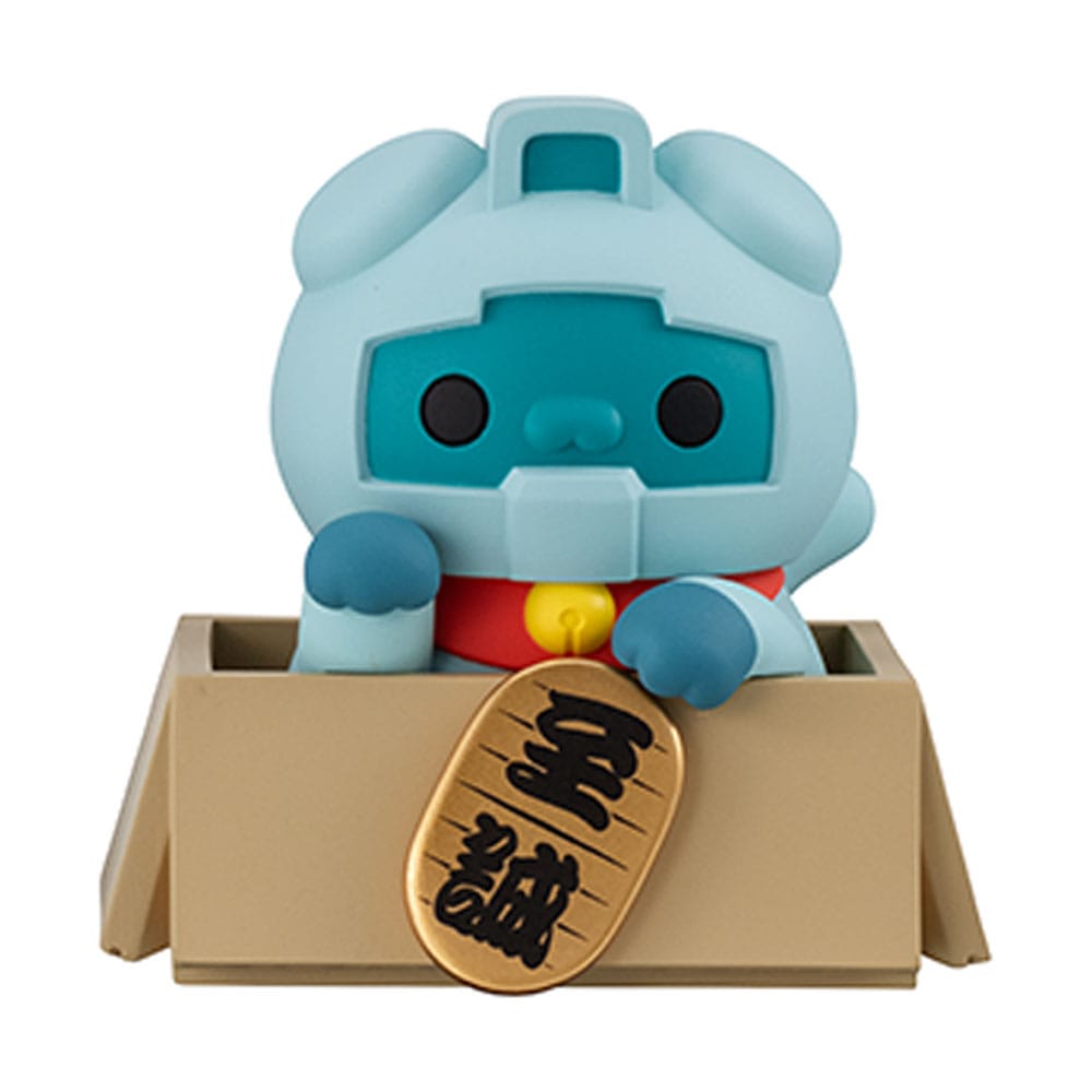 Mobile Suit Gundam Mega Cat Project Nyandam Sammelfiguren Luckycat 6 cm Blind Box Sortiment (6)