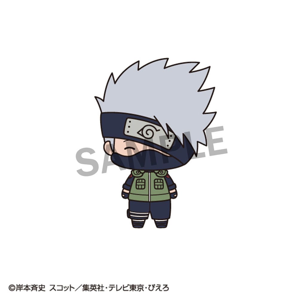 Naruto Chokorin Mascot Series Sammelfiguren 6 cm Blind Box Sortiment (6)