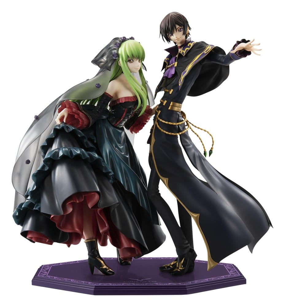 Code Geass: Lelouch of the Rebellion Precious G.E.M. Serie Statuen 2er-Pack L.L. & C.C. 20th Anniversary 25 cm