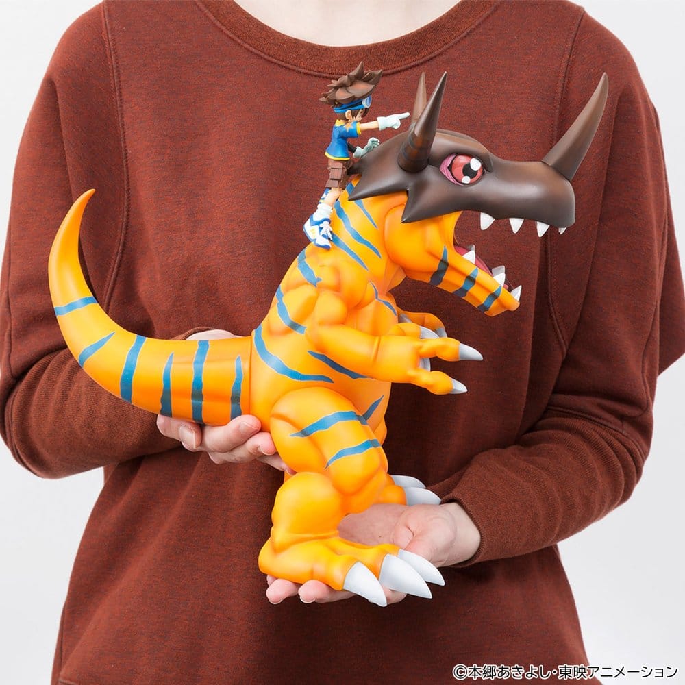 Digimon Adventure Precious G.E.M. Series PVC Figur Greymon & Taichi Yagami 25 cm (Repeat)