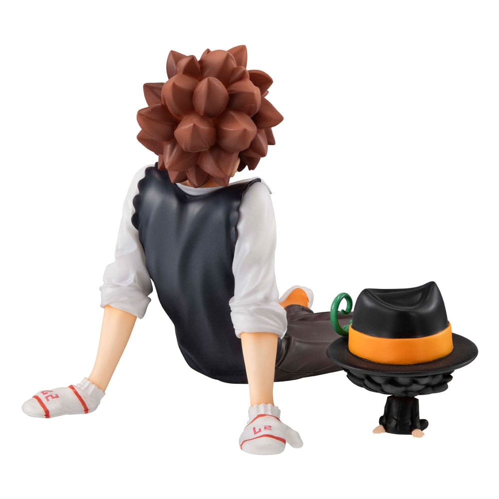 Katekyo Hitman Reborn! G.E.M. Serie PVC Statue Tsuna & Reborn & Hibari & Hibird Palm Size Set 8 cm