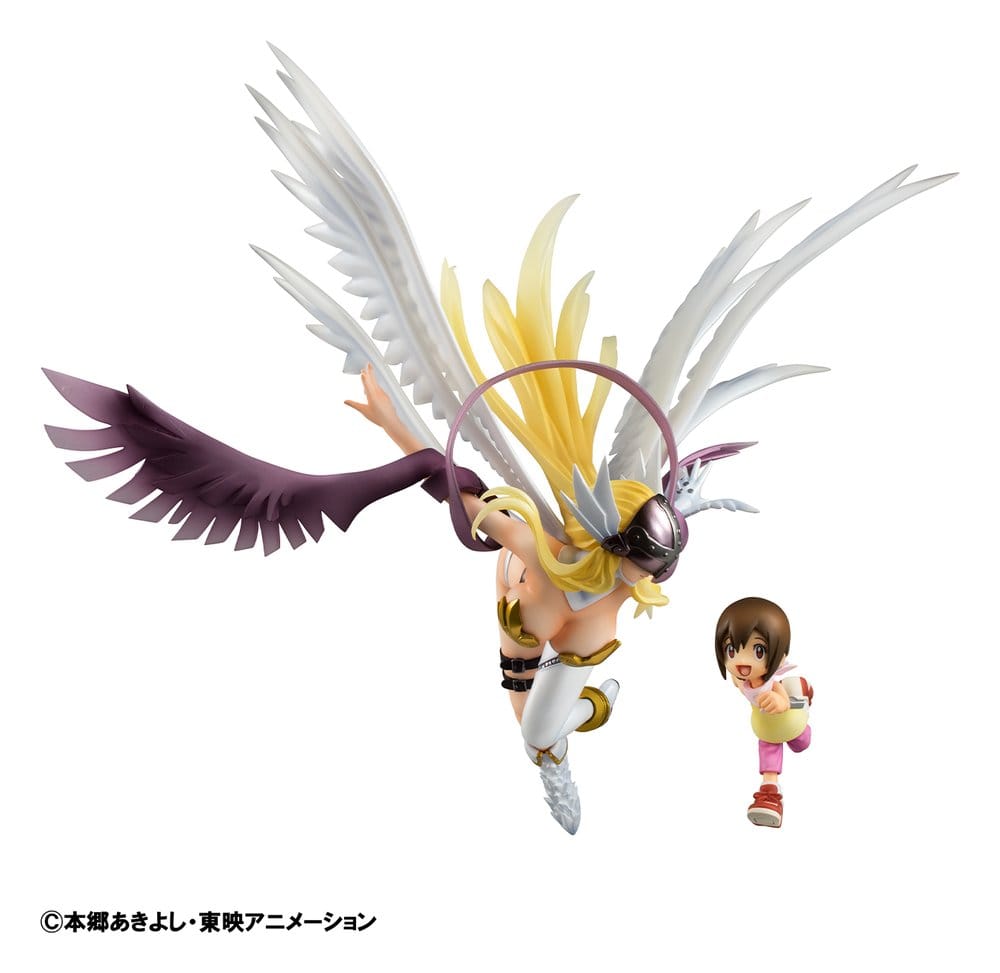 Digimon Adventure Precious G.E.M. Serie PVC Statue Angewomon & Hikari Yagami 22 cm