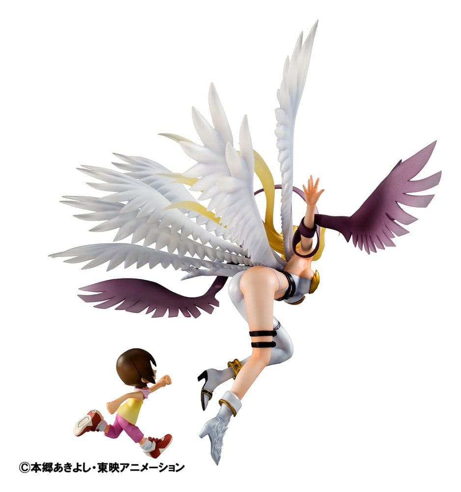 Digimon Adventure Precious G.E.M. Serie PVC Statue Angewomon & Hikari Yagami 22 cm