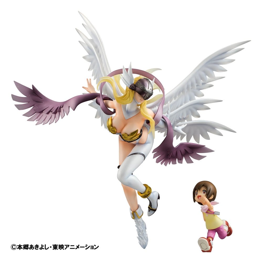 Digimon Adventure Precious G.E.M. Serie PVC Statue Angewomon & Hikari Yagami 22 cm