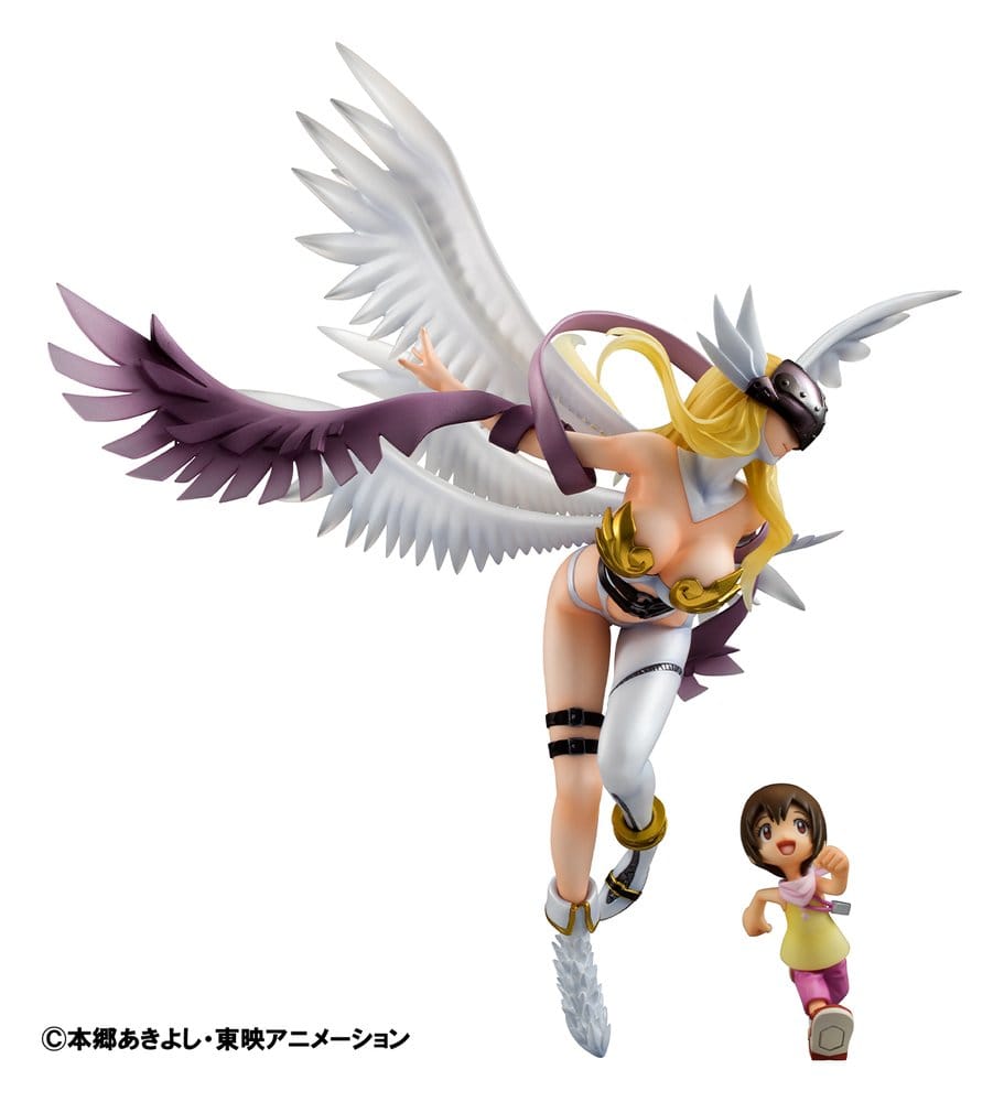 Digimon Adventure Precious G.E.M. Serie PVC Statue Angewomon & Hikari Yagami 22 cm