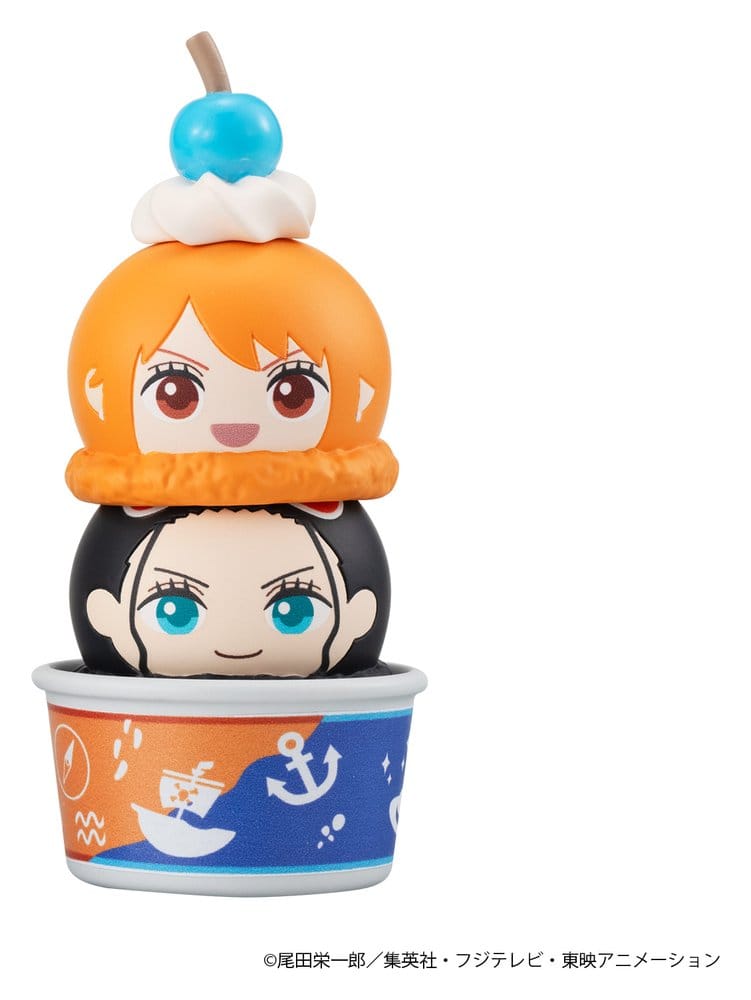 One Piece Tsumichen Stack up & Change Sammelfiguren 6er-Pack 8 cm (with gift)