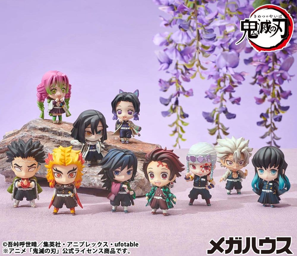 Demon Slayer Kimetsu no Yaiba Sammelfiguren Tanjiro & Friends Vol. 2 5 cm Sortiment (8)