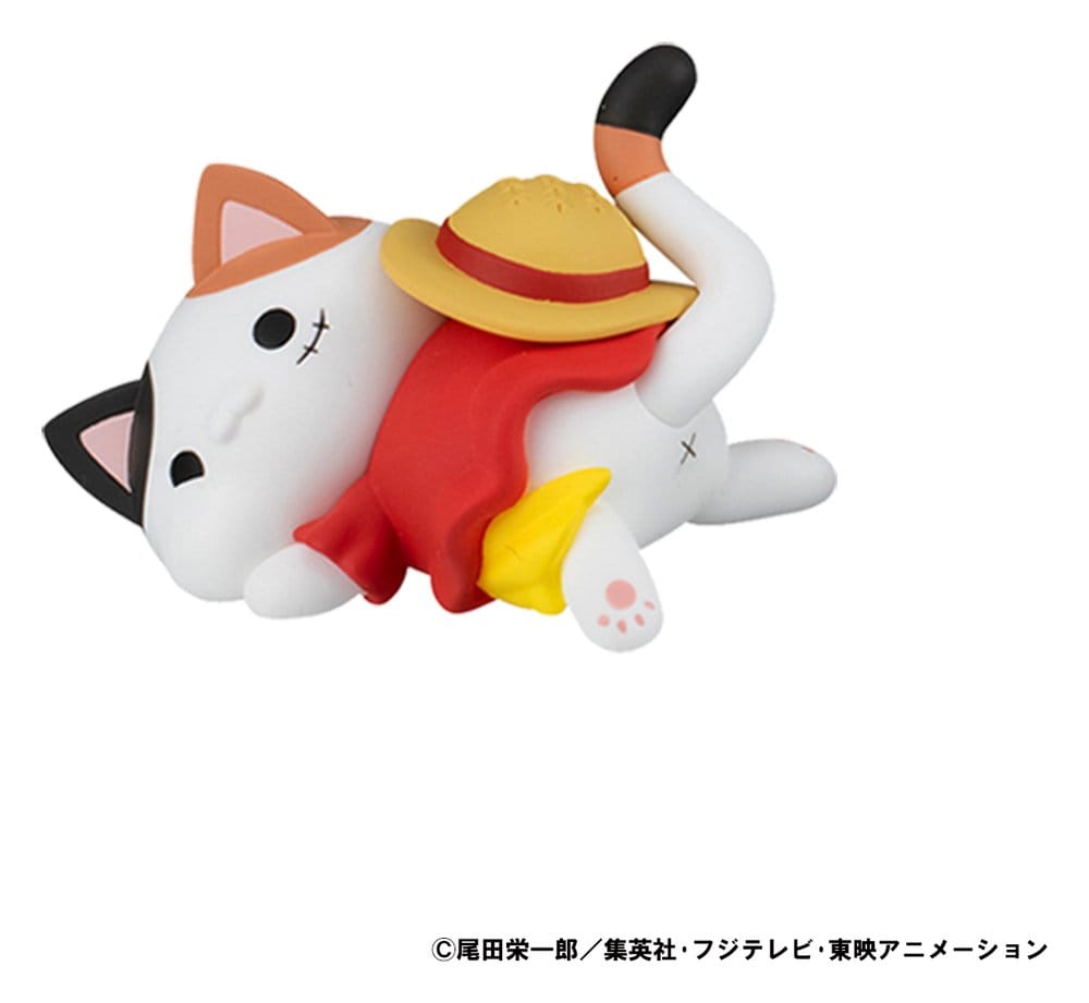 One Piece Mega Cat Project Sammelfiguren Egghead NyanPieceNyan! Stickie! 3 cm Sortiment (8)