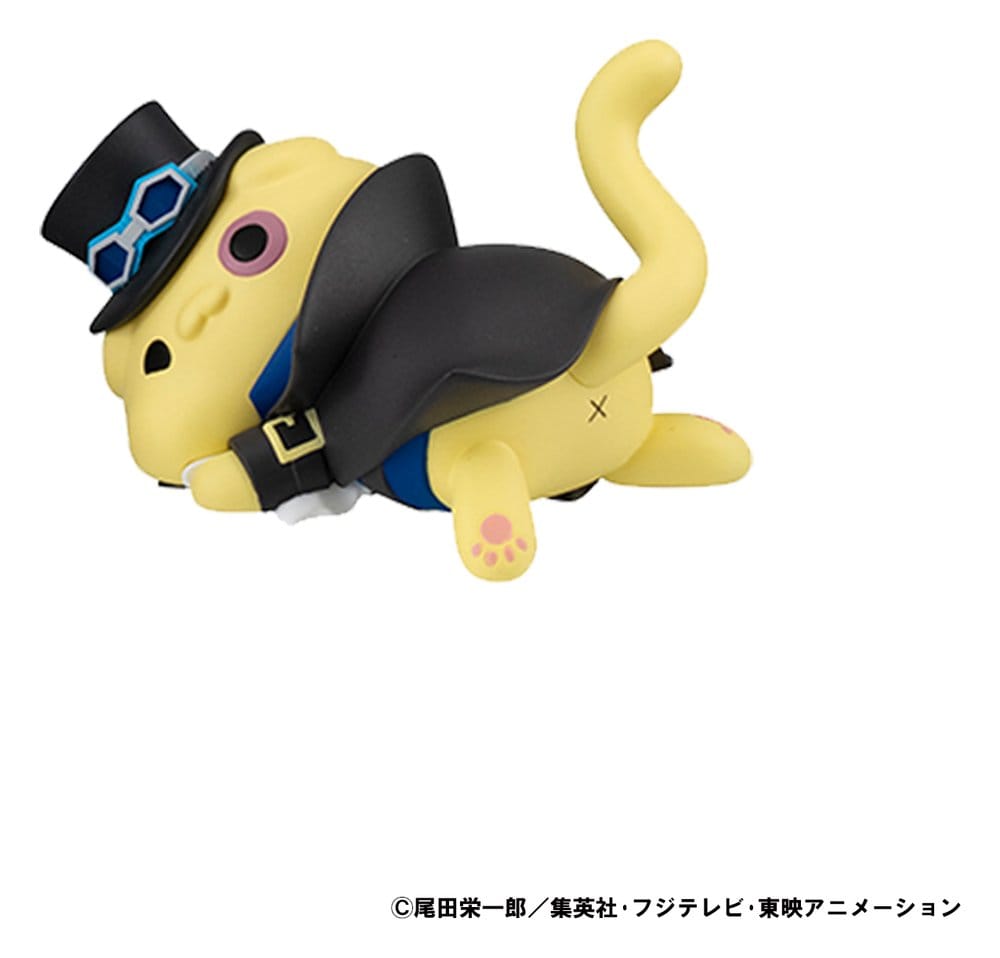 One Piece Mega Cat Project Sammelfiguren Egghead NyanPieceNyan! Stickie! 3 cm Sortiment (8)
