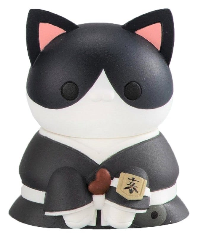 Bleach Mega Cat Project Minifiguren 3 cm Thousand-Year Blood War Bleach Nyan Blind Box Display (8) (Repeat)
