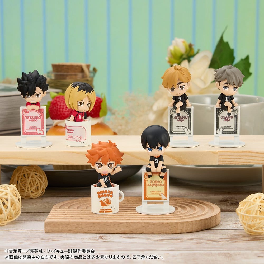 Haikyu!! Ochatomo Series Sammelfiguren 4 cm Blind Box Sortiment (6)