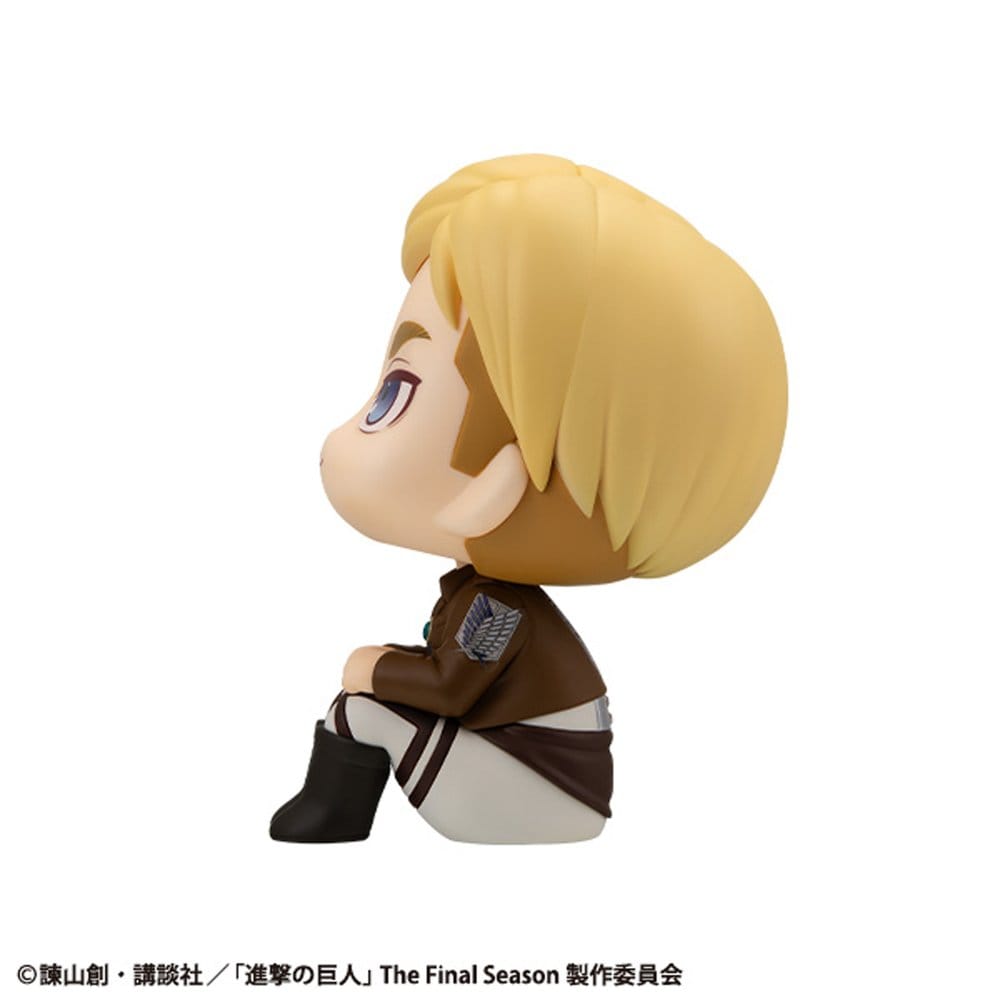 Attack on Titan Look Up PVC Statuen Hange Zoe & Erwin Smith (with gift) 11 cm