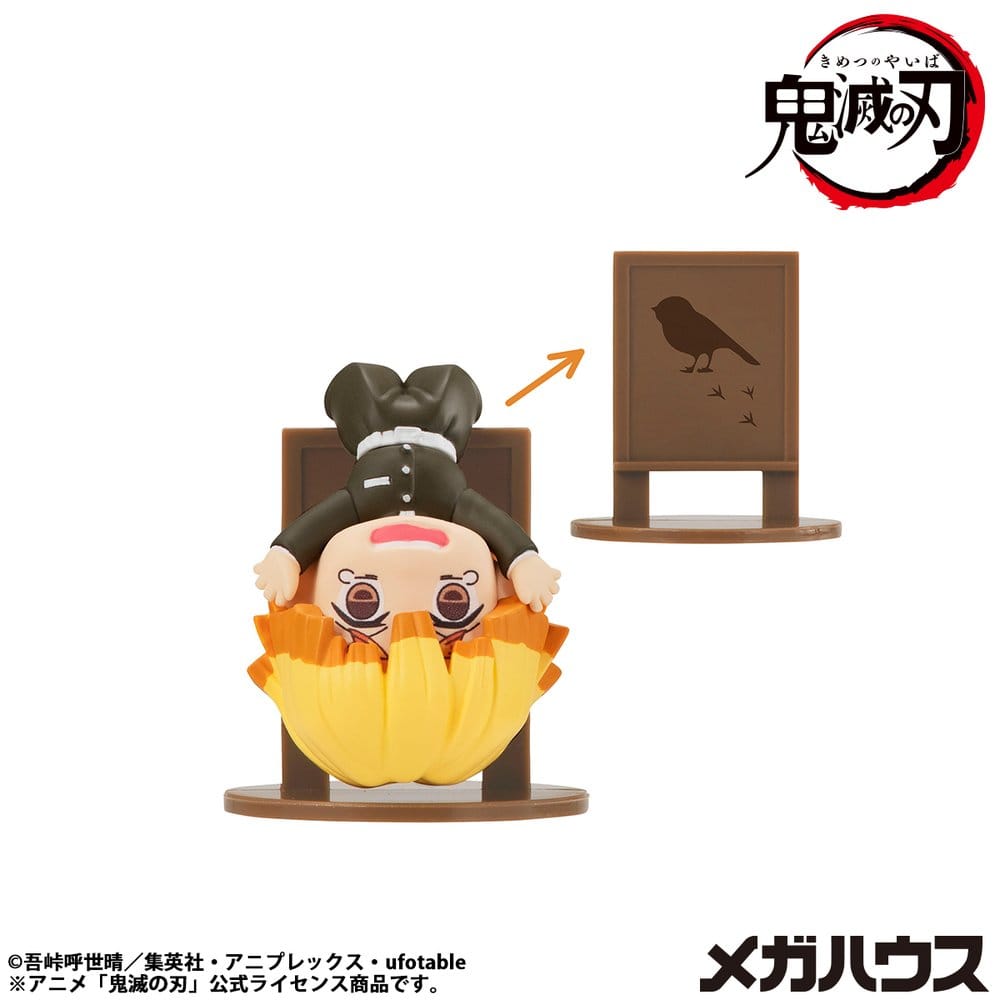 Demon Slayer Kimetsu no Yaiba Ochatomo Series Sammelfiguren 4 cm Sortiment (6)