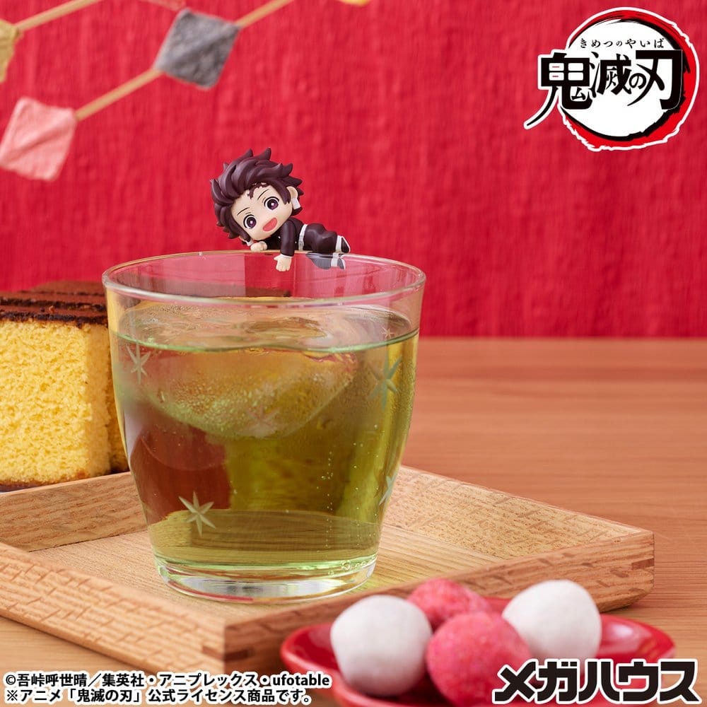 Demon Slayer Kimetsu no Yaiba Ochatomo Series Sammelfiguren 4 cm Sortiment (6)