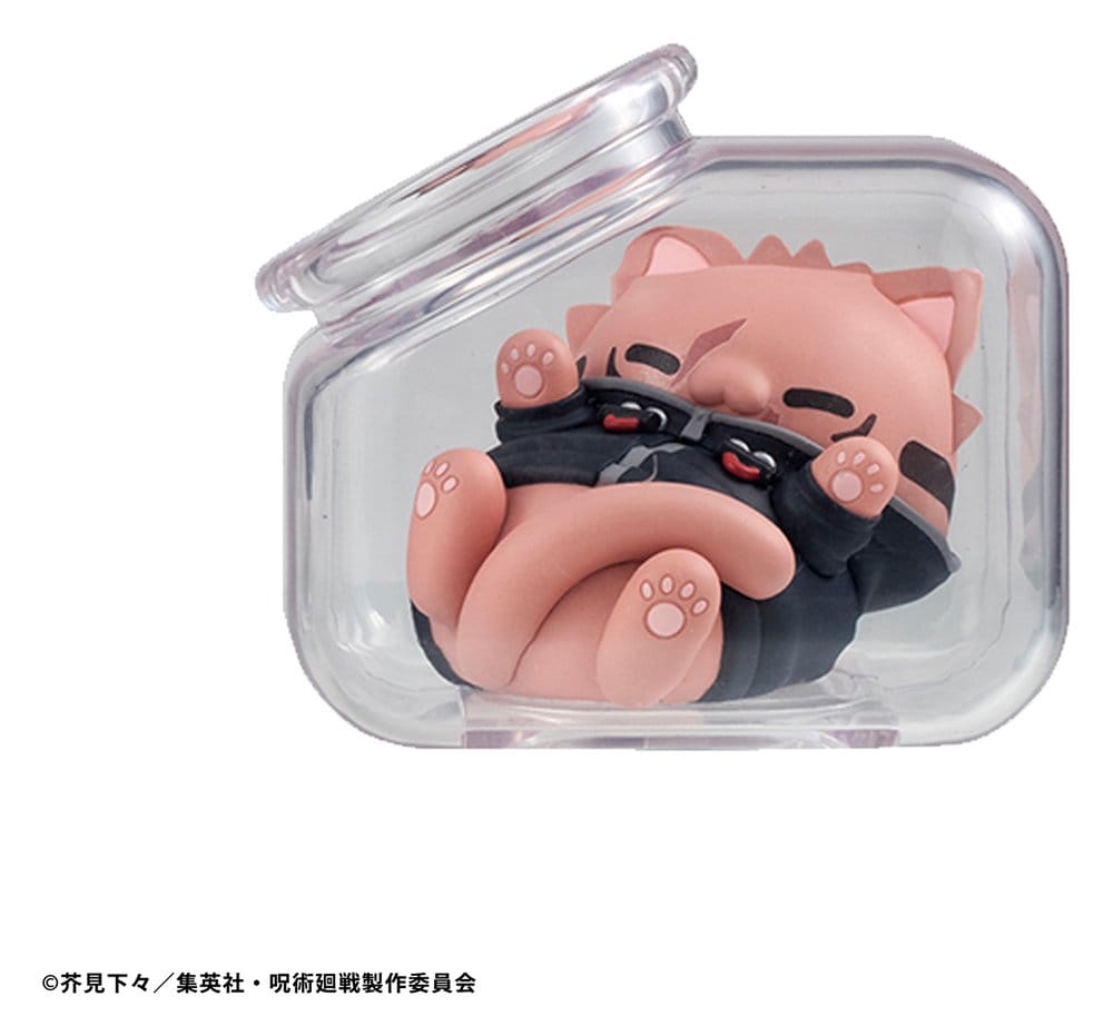 Jujutsu Kaisen Mega Cat Project Sammelfiguren Good Night Jujutsu Cats 7 cm Sortiment (8)