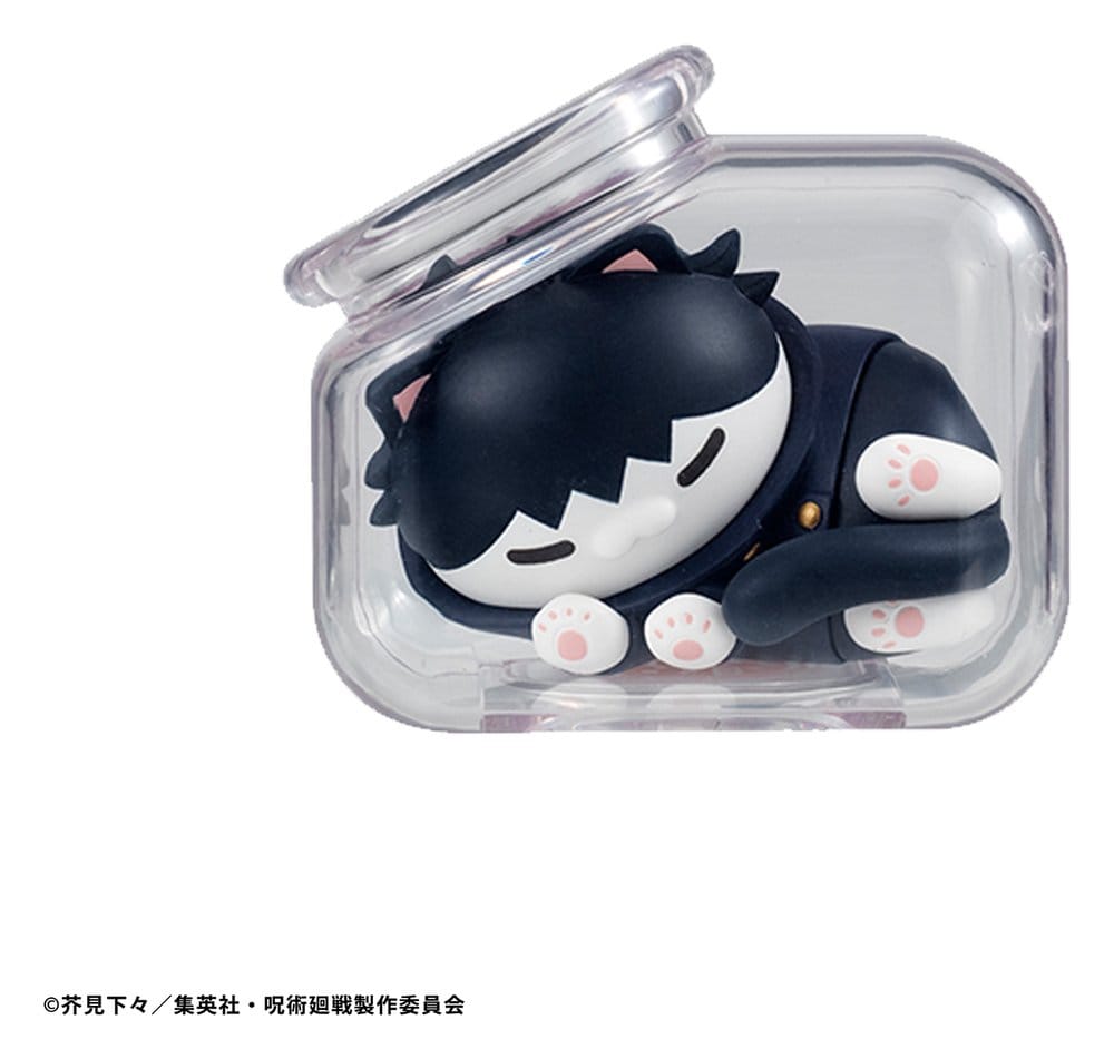 Jujutsu Kaisen Mega Cat Project Sammelfiguren Good Night Jujutsu Cats 7 cm Sortiment (8)