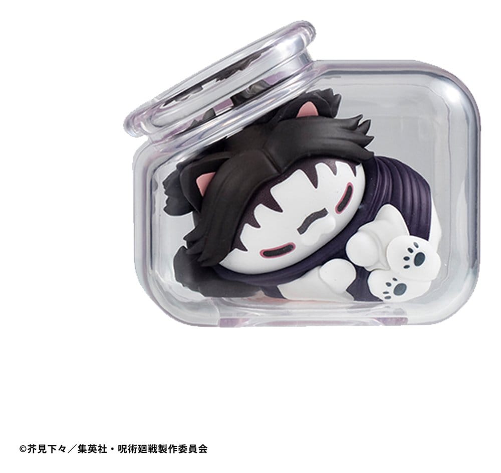 Jujutsu Kaisen Mega Cat Project Sammelfiguren Good Night Jujutsu Cats 7 cm Sortiment (8)