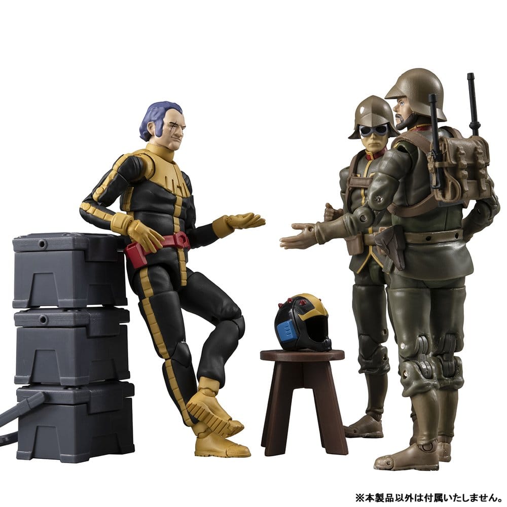 Mobile Suit Gundam G.M.G. Collection 15 Actionfigur Principality of Zeon Black Tri-Stars Mash Normal Suit Ver. 10 cm