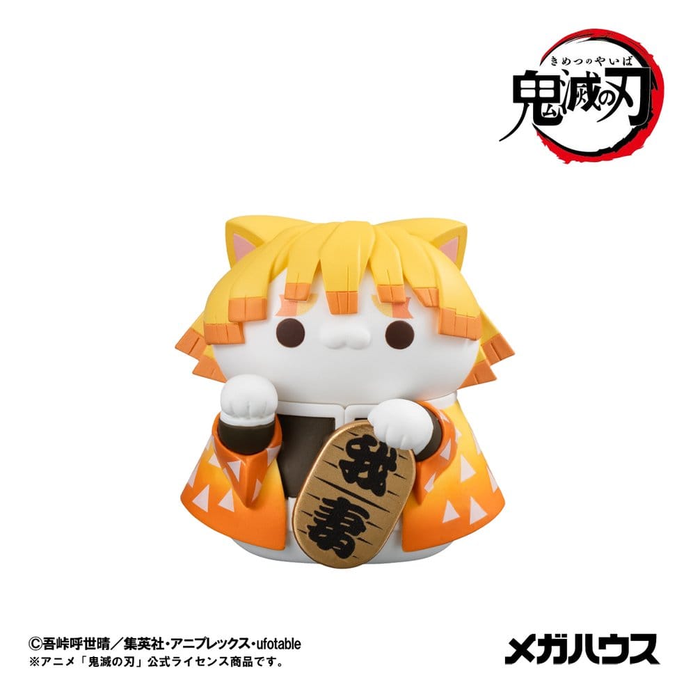 Demon Slayer: Kimetsu no Yaiba Mega Cat Project Sammelfiguren 8er-Pack Fortune Cats Ver. 01 7 cm Blind Box (with gift)