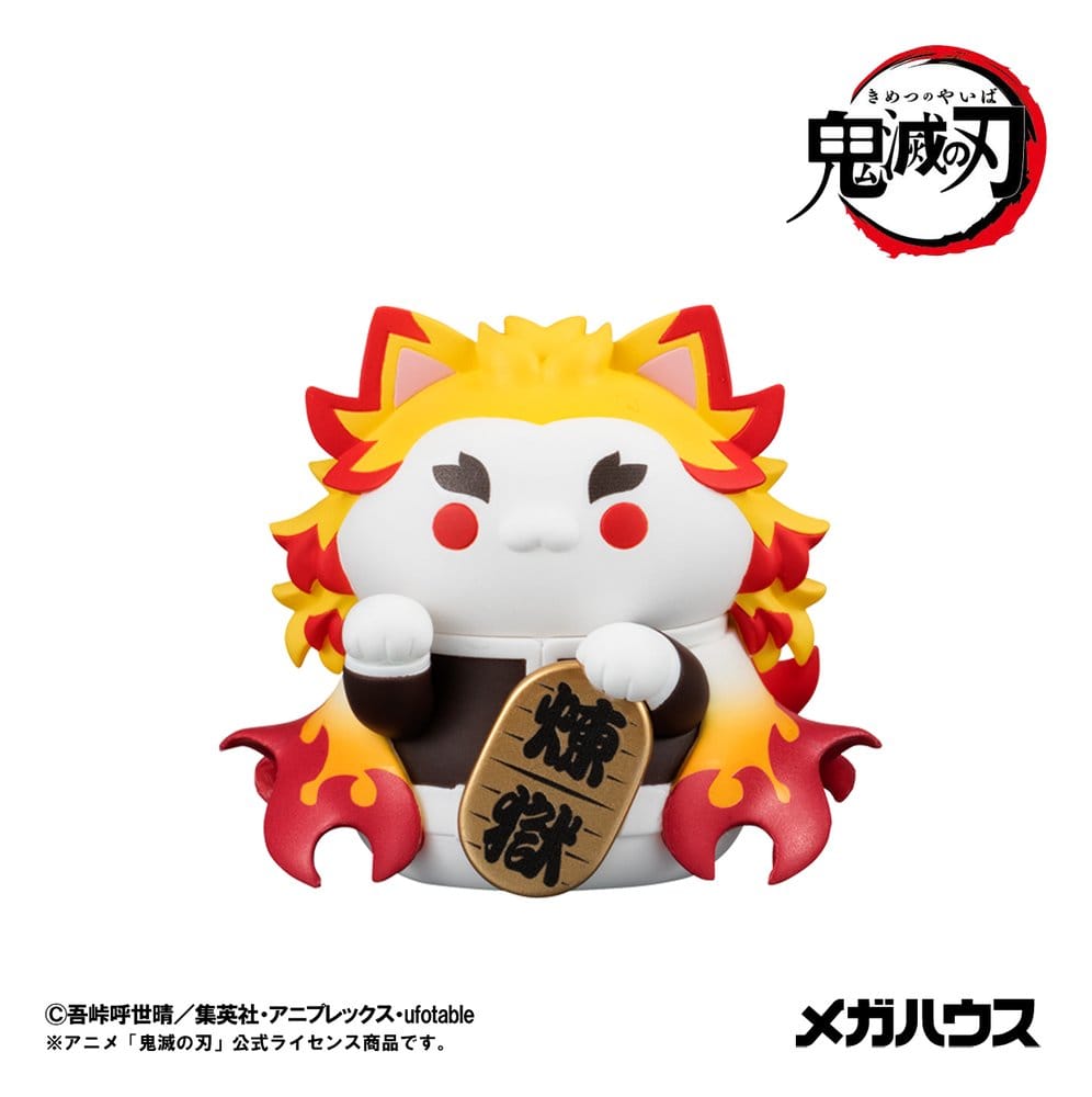 Demon Slayer: Kimetsu no Yaiba Mega Cat Project Sammelfiguren 8er-Pack Fortune Cats Ver. 01 7 cm Blind Box (with gift)