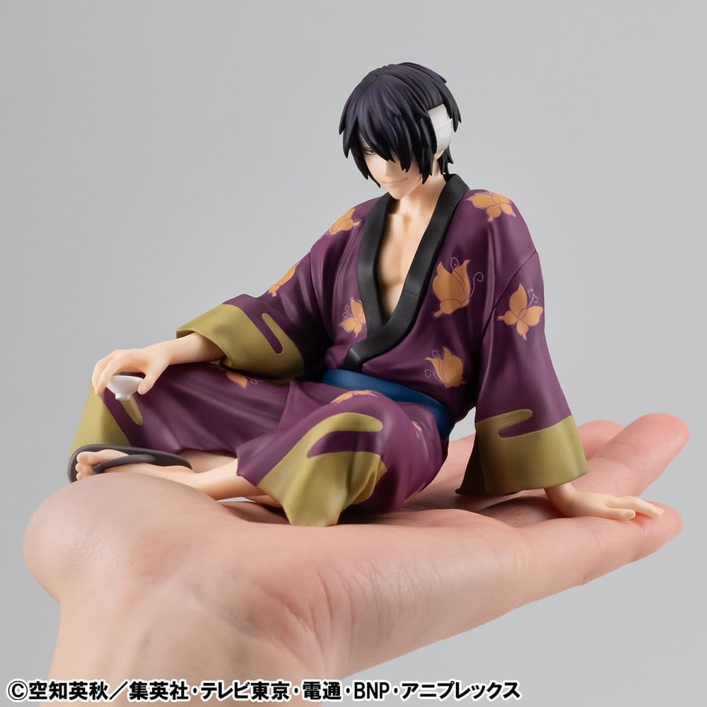 Gintama G.E.M. Serie PVC Statue Takasugi San Palm Size 9 cm