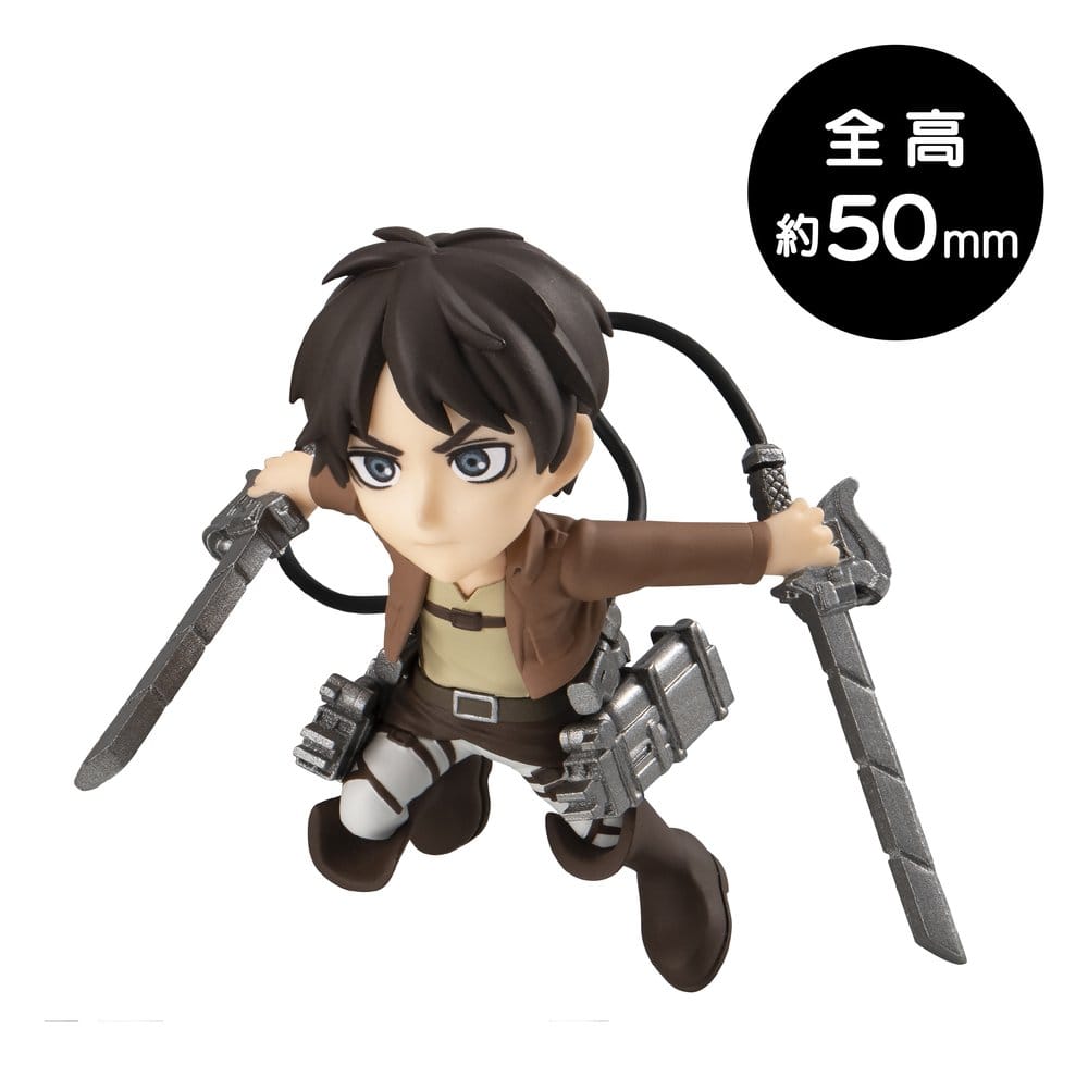 Attack on Titan Tobimas Minifiguren Blind Box Sortiment (6)