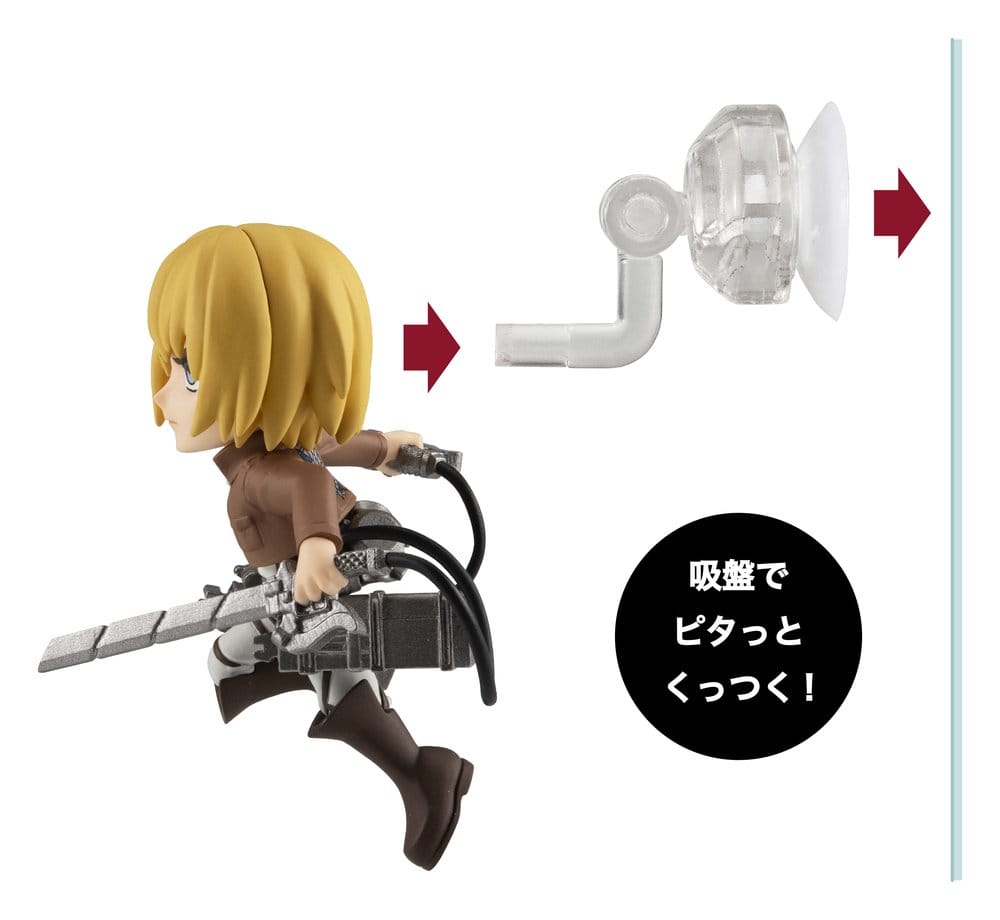 Attack on Titan Tobimas Minifiguren Blind Box Sortiment (6)