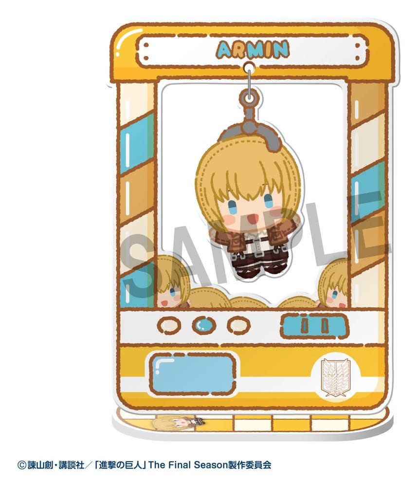 Attack on Titan Acryl Figuren Chara Catcher 9 cm Blind Box Display (8)