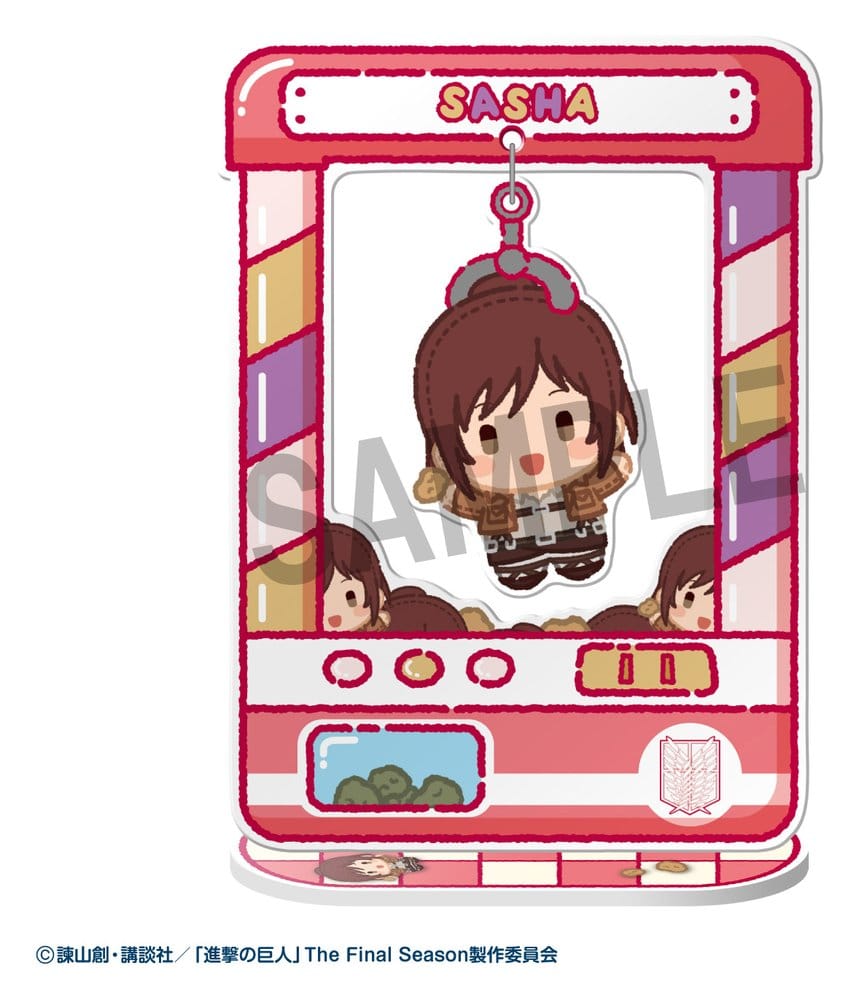 Attack on Titan Acryl Figuren Chara Catcher 9 cm Blind Box Display (8)