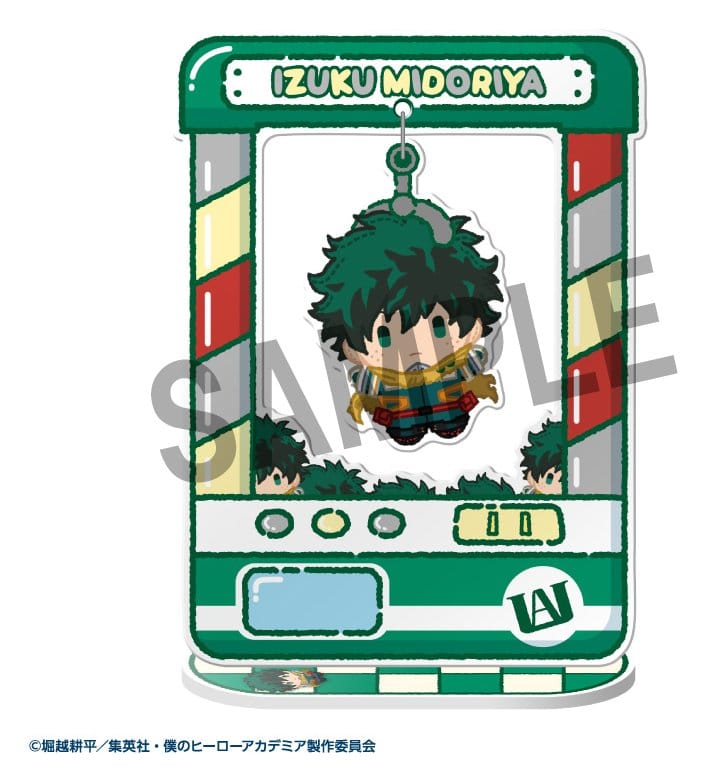 My Hero Academia Chara Catcher Acryl-Figuren 10 cm Vol.2 Blind Box Display (8) (Repeat)