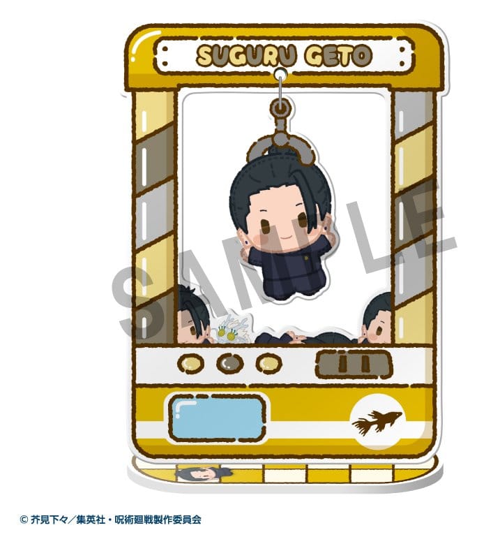 Jujutsu Kaisen Chara Catcher Acryl-Figuren Anime 5th Anniversary 9 cm Blind Box Sortiment (8)