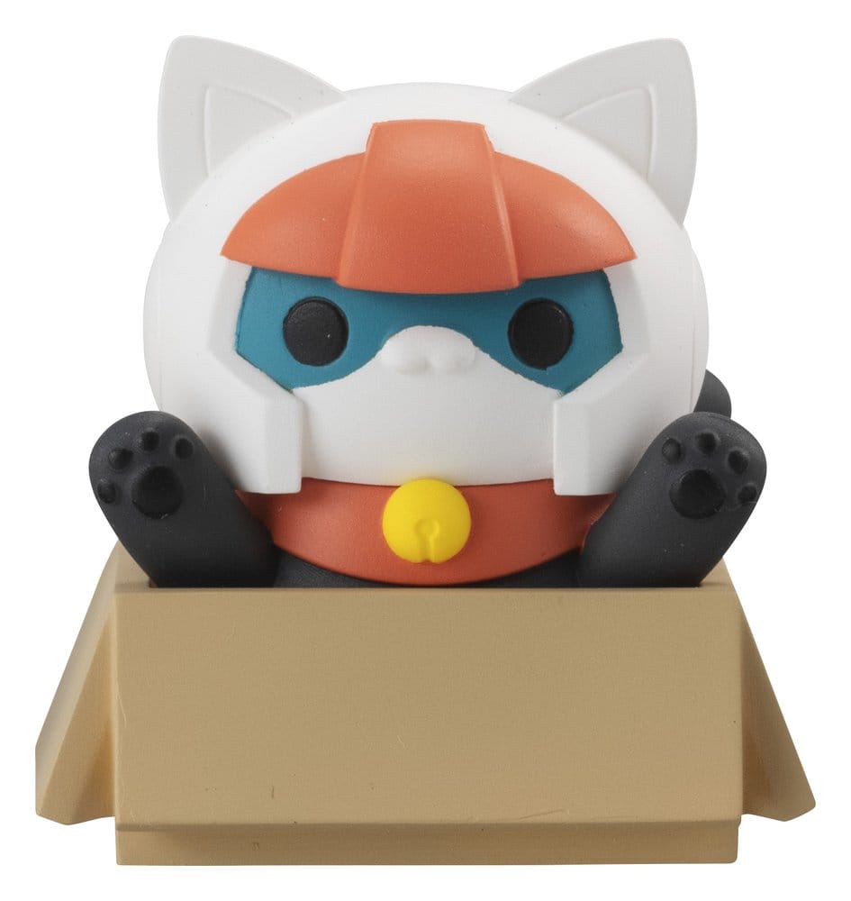Gundam Mega Cat Project Minifiguren Nyandam We are the Earth Federation Forces! Blind Box Sortiment (8) (Repeat)
