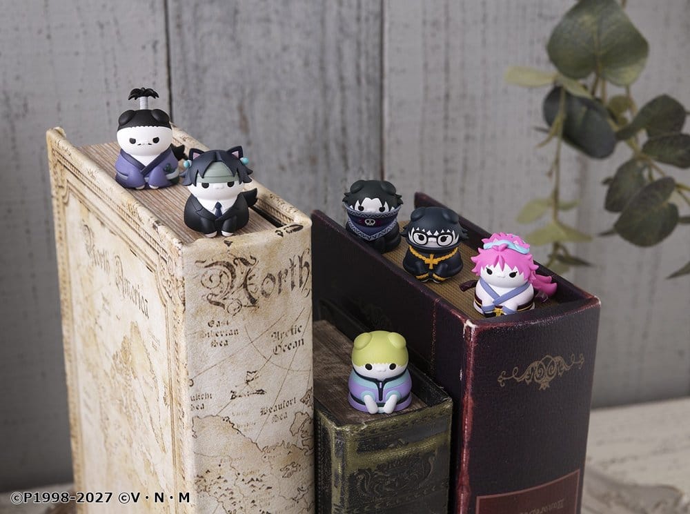 Hunter x Hunter Mega Cat Project Minifiguren Nyanter x Nyanter the Phantom Troupe x Cat 3 cm Blind Box Display (8)