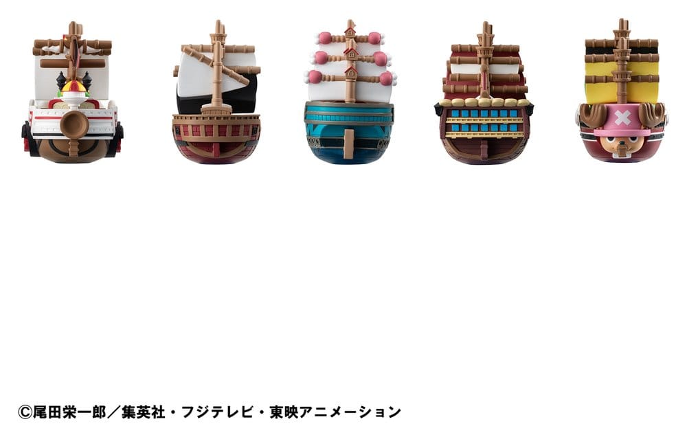 One Piece YuraColle Series Minifiguren Grand Line Collection Set Vol.3 6 cm