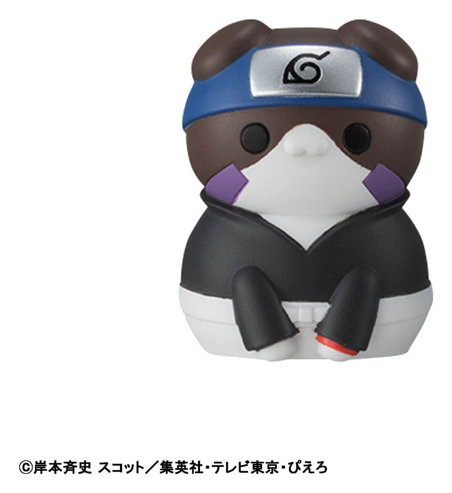 Naruto Shippuden Mega Cat Project Nyaruto! Once upon a time in Konoha village Minifiguren 3 cm Blind Box Display (8) (Repeat)