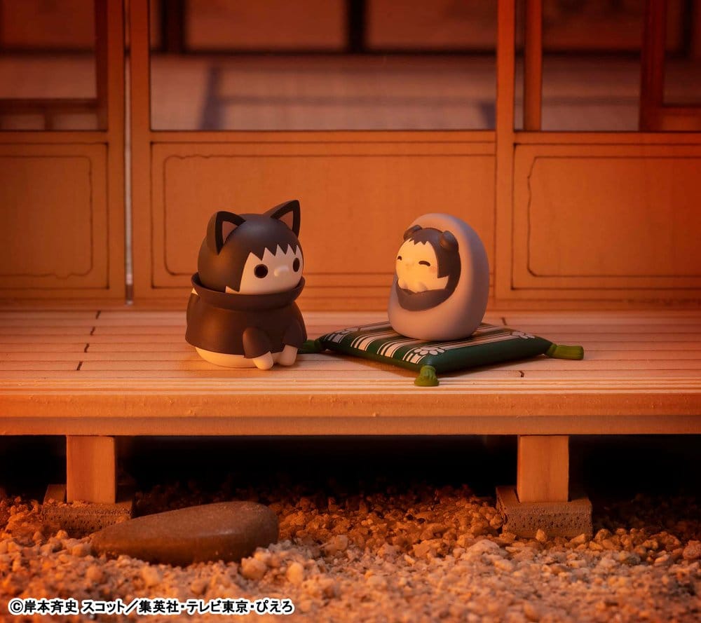 Naruto Shippuden Mega Cat Project Nyaruto! Once upon a time in Konoha village Minifiguren 3 cm Blind Box Display (8) (Repeat)