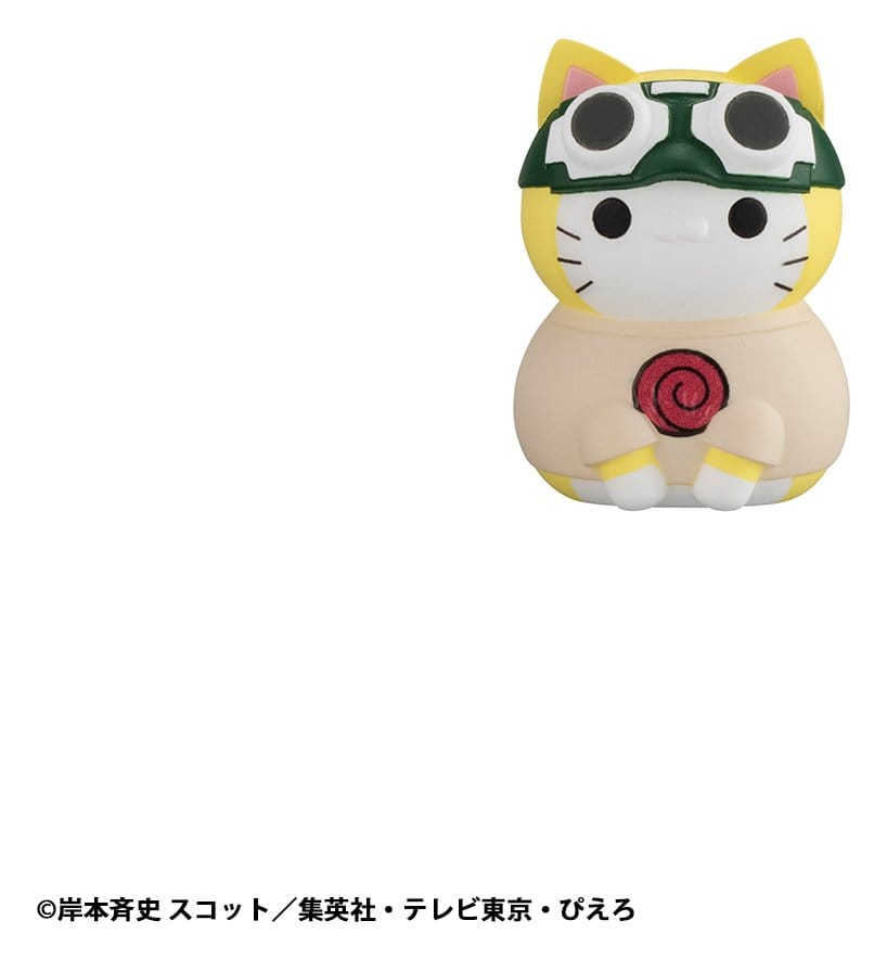 Naruto Shippuden Mega Cat Project Nyaruto! Minifiguren The bond between master and disciple ver. Blind Box Sortiment (8) (Repeat)