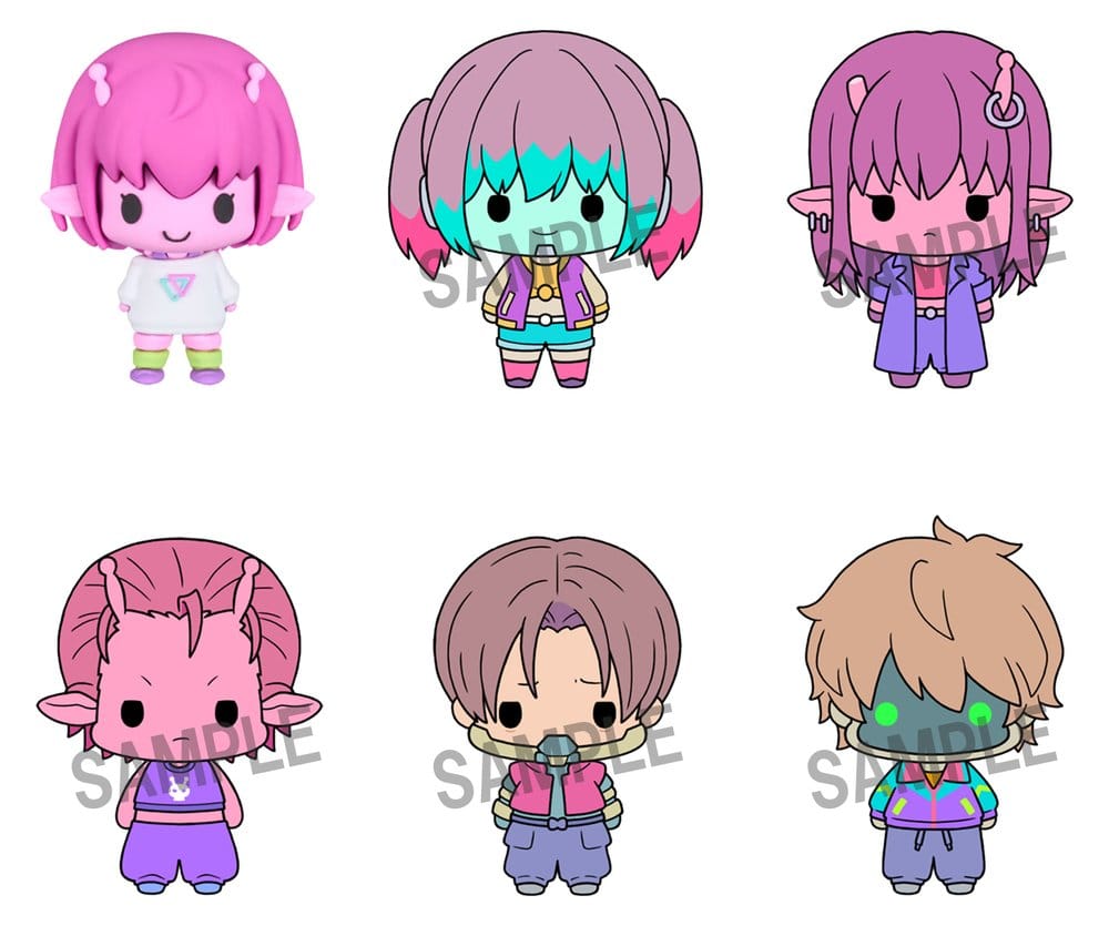 Milky Subway Chokorin Collection Minifiguren The Galactic Limited Express Blind Box Sortiment (6)