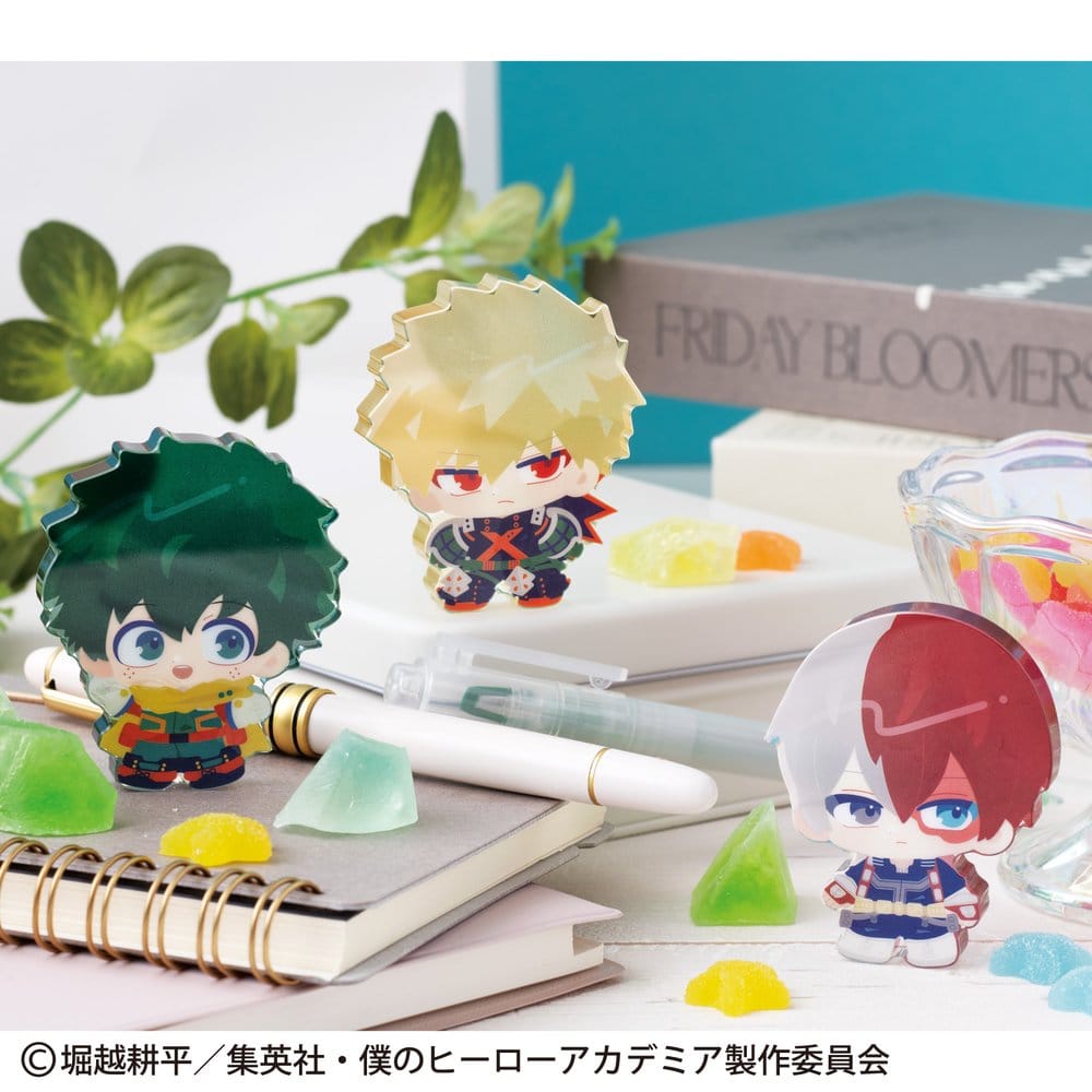 My Hero Academia Karakoro Minifiguren Clear Candy Blind Box Sortiment (8)