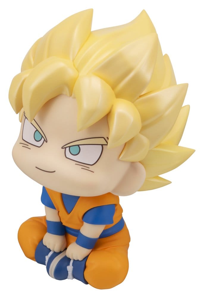 Dragon Ball DAIMA Look Up PVC Figuren 2er-Pack Super Saiyan Son Goku (mini) & Super Saiyan Vegeta (mini) 11 cm (with gift)