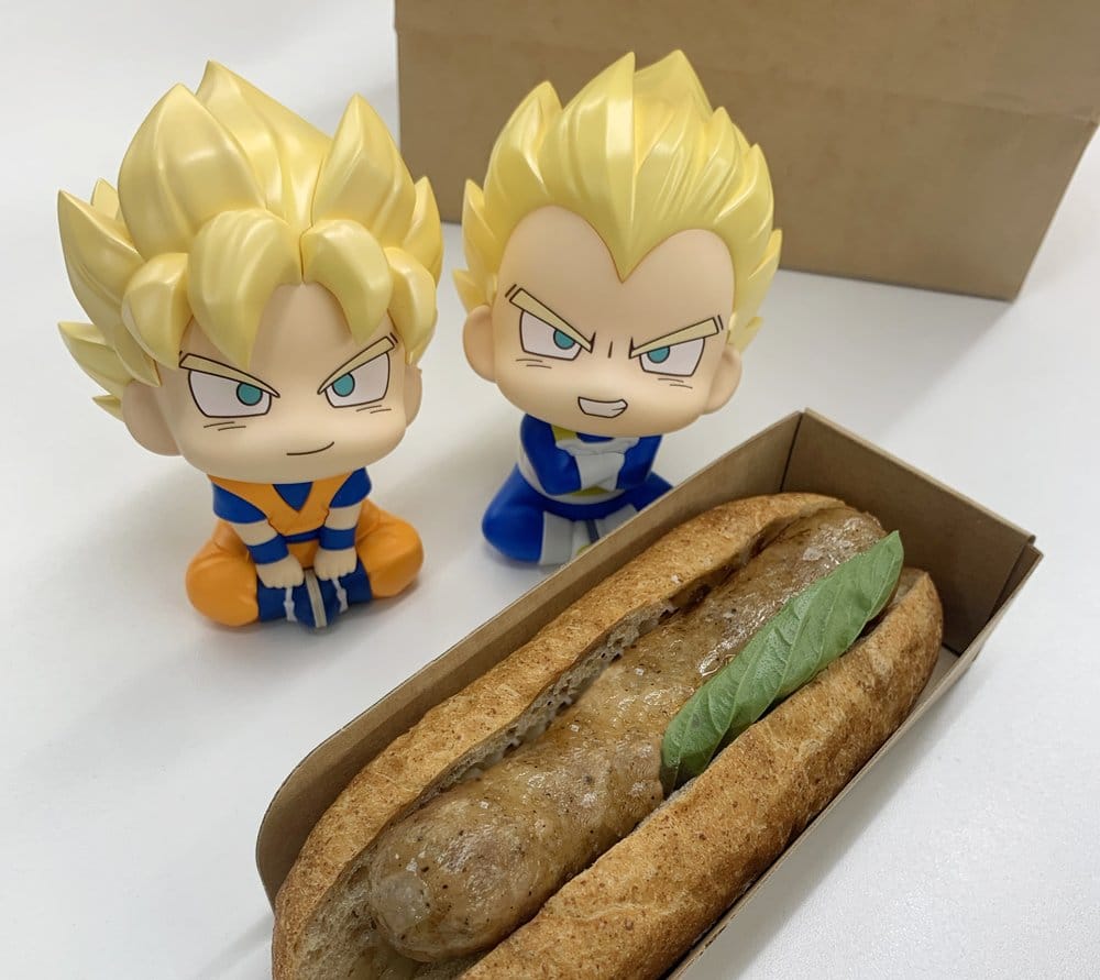 Dragon Ball DAIMA Look Up PVC Figuren 2er-Pack Super Saiyan Son Goku (mini) & Super Saiyan Vegeta (mini) 11 cm (with gift)