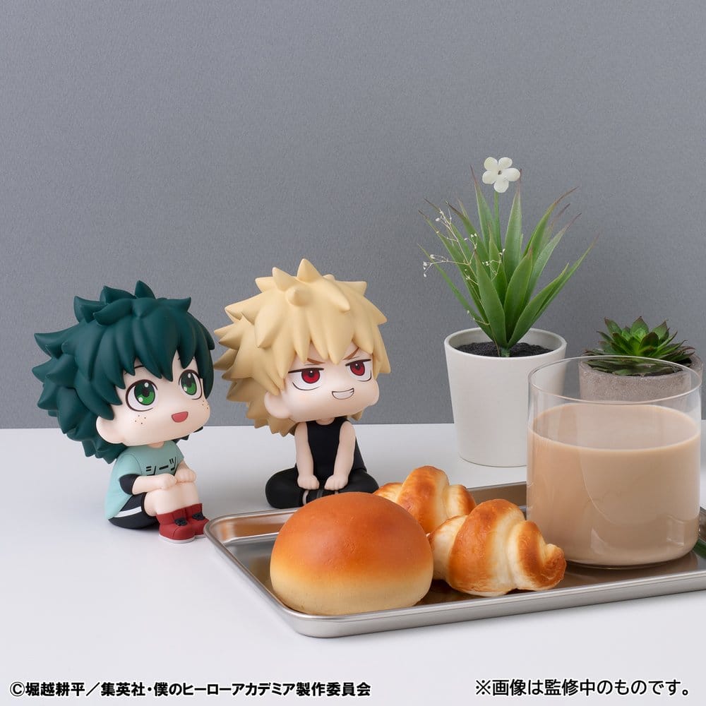 My Hero Academia Look Up PVC Figuren 2er-Pack Izuku Midoriya & Katsuki Bakugo Casual Look Ver. 11 cm (with gift)
