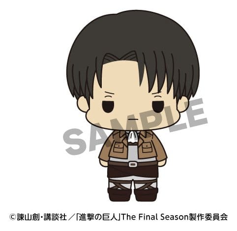 Attack on Titan Chokorin Collection Minifiguren 5 cm Blind Box Display (6)