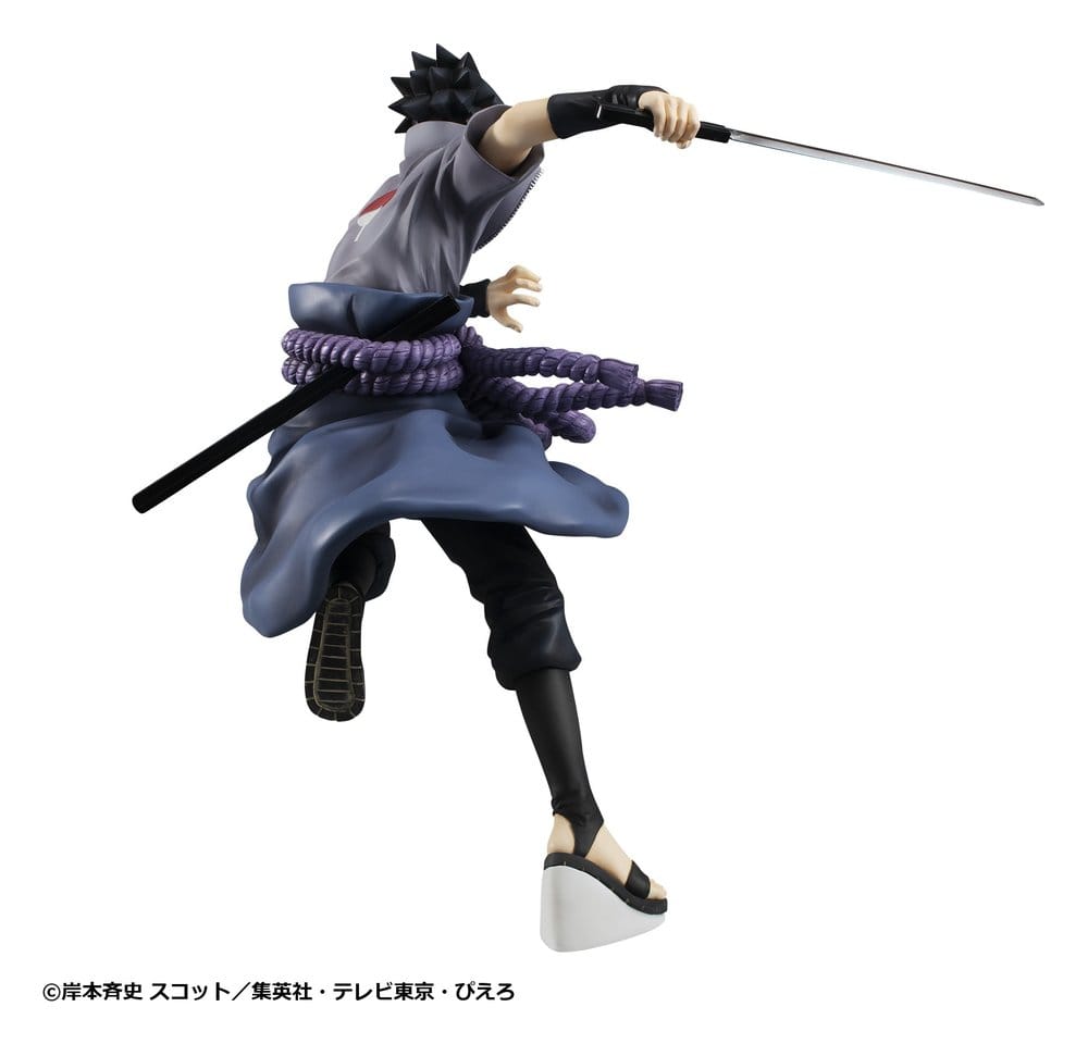 Naruto Shippuden G.E.M. Series PVC Figur Sasuke Uchiha Great Ninja War Ver. 23 cm (Repeat)