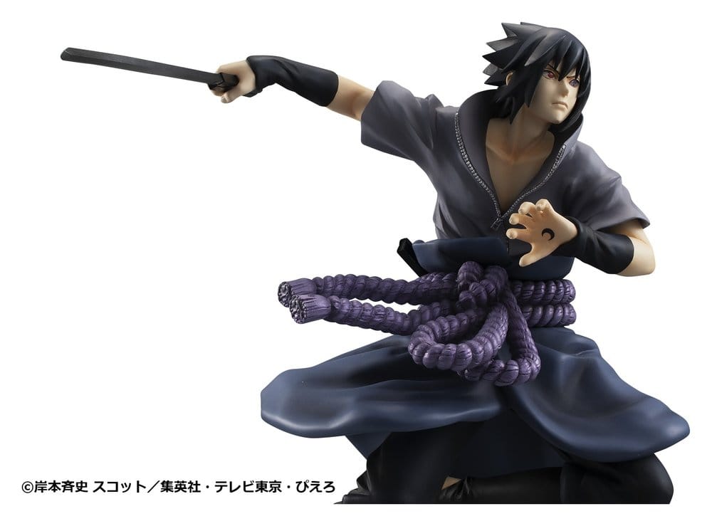 Naruto Shippuden G.E.M. Series PVC Figur Sasuke Uchiha Great Ninja War Ver. 23 cm (Repeat)