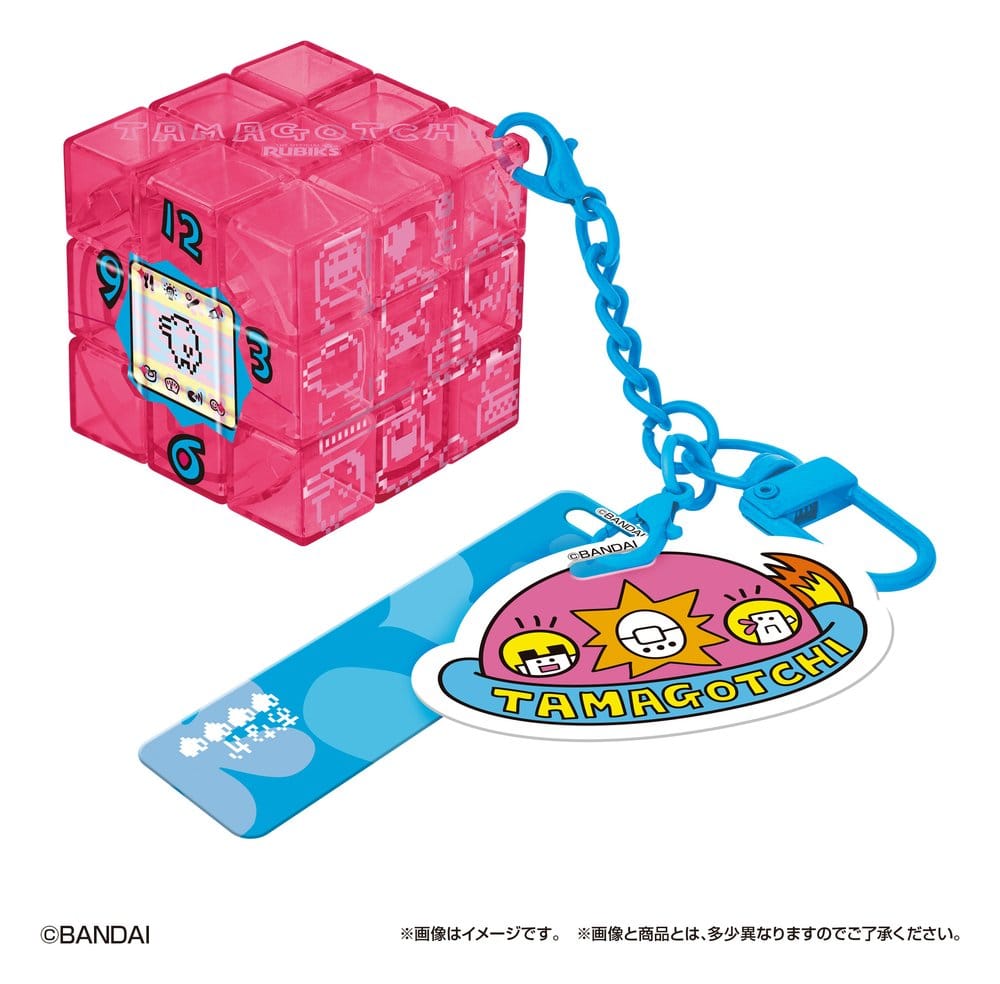 Rubik's ID Schlüsselanhänger Tamagotchi Blind Box Display (6)
