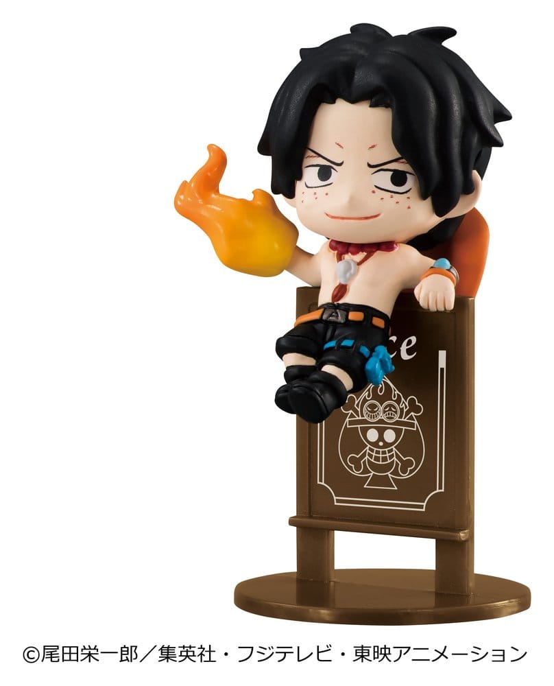 One Piece Ochatomo series Minifiguren Pirates Party 4 cm Blind Box Display (8) (Repeat)